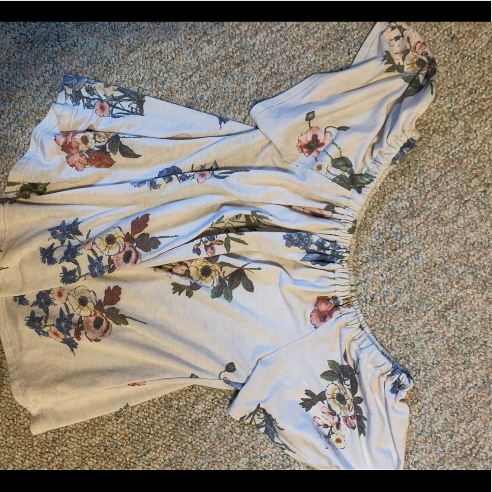 Off the shoulder shirt
